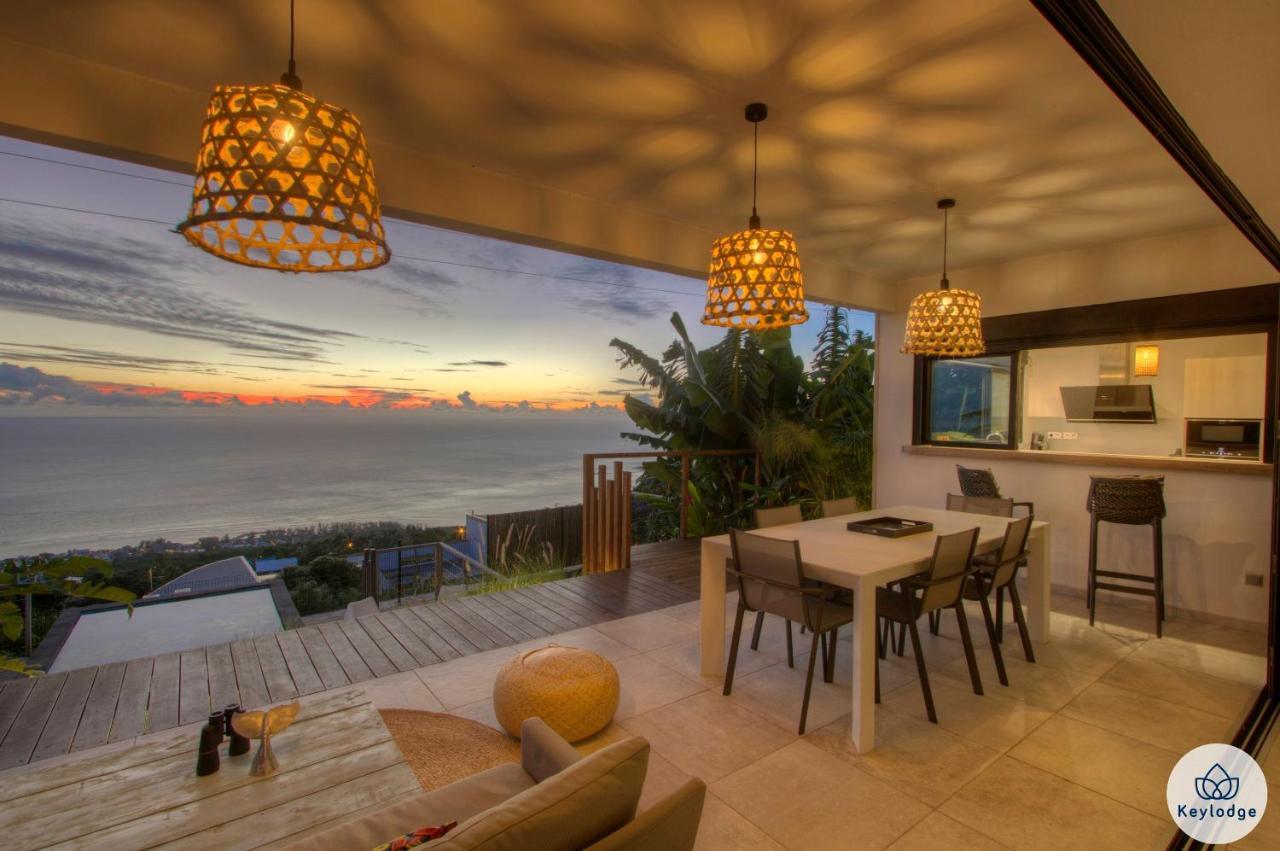 Villa Paloma 4 Etoiles Avec Piscine Et Vue Exceptionnelle Sur L'Ocean A Saint-Leu Εξωτερικό φωτογραφία